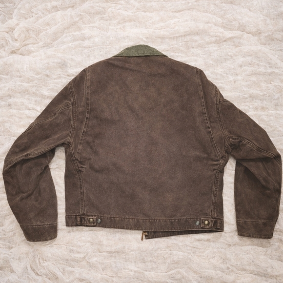 VTG Carhartt J97 CHT Detroit Blanket Lined Duck Canvas Workwear Jacket - Picture 3 of 4